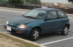 Geo Metro   - 1989 по 1997 Хэтчбек 3 дв.