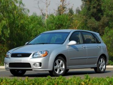 Kia Spectra II (ld)  - 2004 по 2008 Хэтчбек 5 дв.