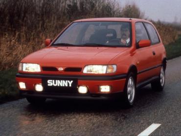 Nissan Sunny N14 - 1990 по 1995 Хэтчбек 3 дв.
