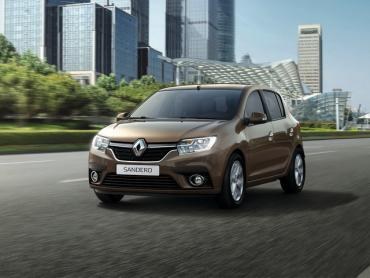 Renault Sandero II Рестайлинг - 2018 по 2022