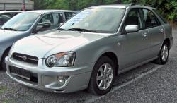 Subaru Impreza II Рестайлинг 1 - 2002 по 2005 Универсал 5дв.