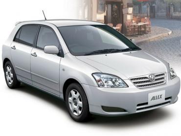 Toyota Allex I Рестайлинг - 2002 по 2004