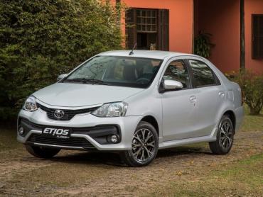 Toyota Etios I Рестайлинг - 2016 по 2021
