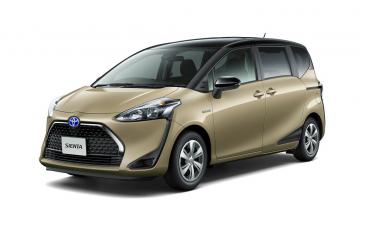 Toyota Sienta II Рестайлинг - 2018 по 2022
